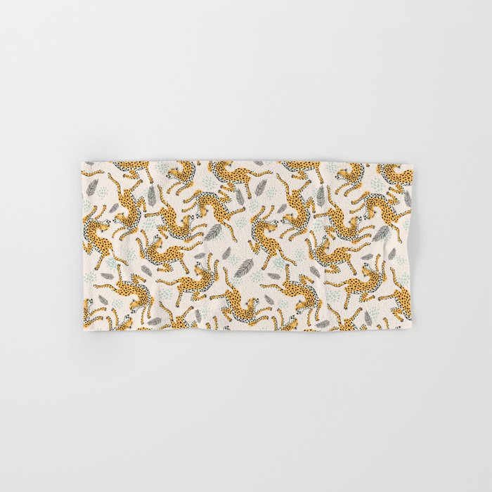 Bohemian jungle cats Bath Towel Gallery Image 1