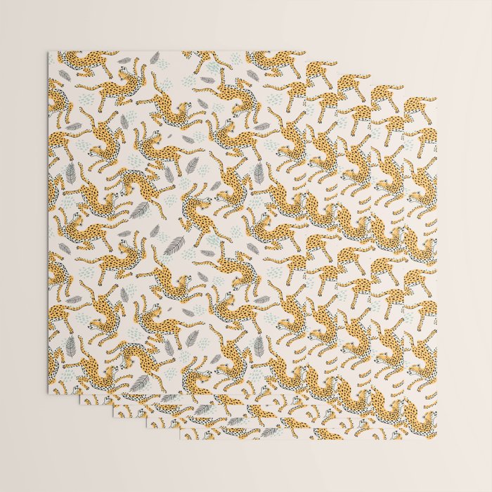 Bohemian jungle cats Wrapping Paper Gallery Image 3