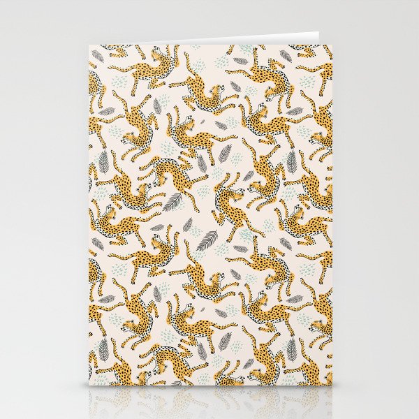 Bohemian jungle cats Stationery Card Gallery Image 1