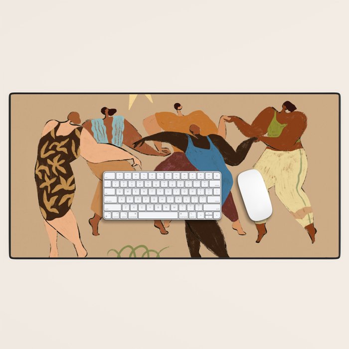 Round and Round Desk Mat Gallery Image 1
