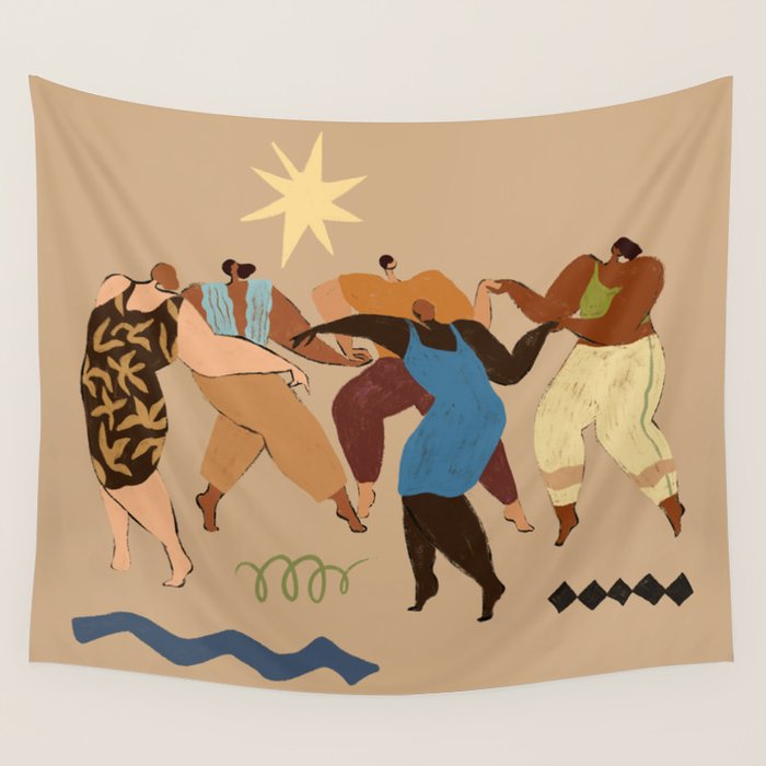 Round and Round Wall Tapestry Gallery Image 4