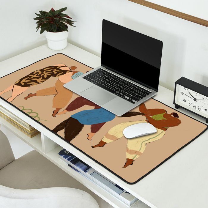 Round and Round Desk Mat Gallery Image 2
