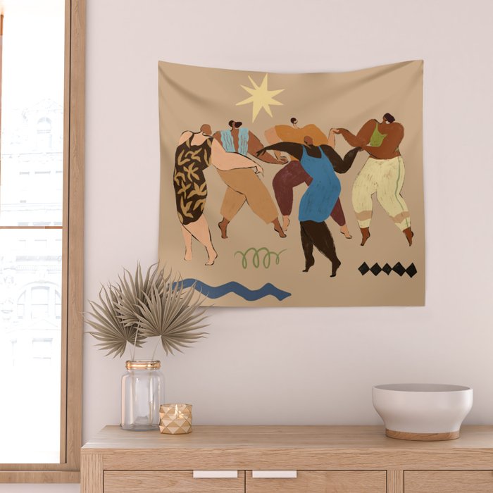 Round and Round Wall Tapestry Gallery Image 2