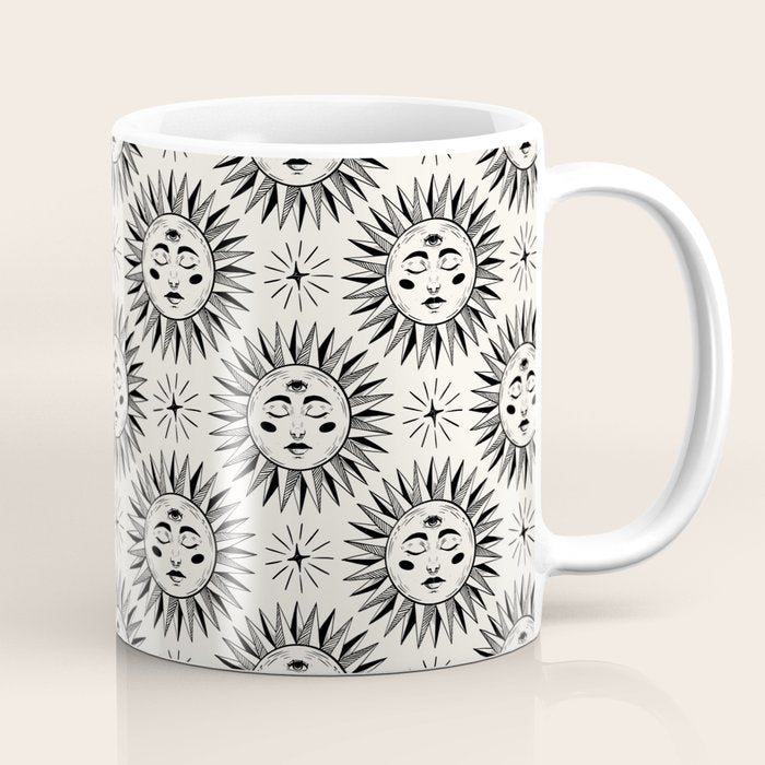 Vintage Sun Coffee Mug Gallery Image 1