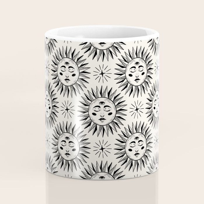 Vintage Sun Coffee Mug Gallery Image 4