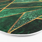 Deep Emerald Bath Mat Gallery Image 3