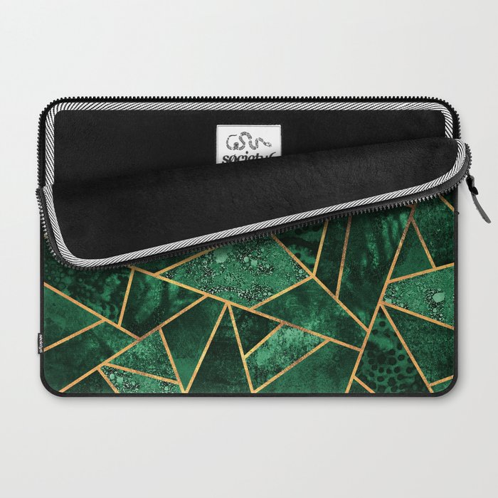 Deep Emerald Laptop Sleeve Gallery Image 2