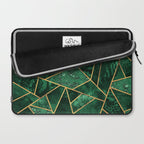 Deep Emerald Laptop Sleeve Gallery Image 2