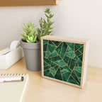 Deep Emerald Mini Art Print Gallery Image 2