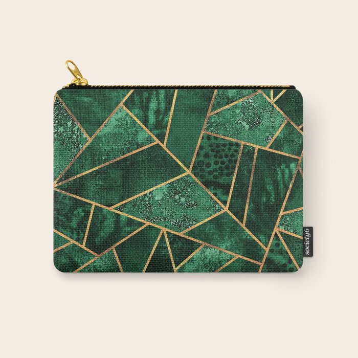 Deep Emerald Carry All Pouch Gallery Image 1