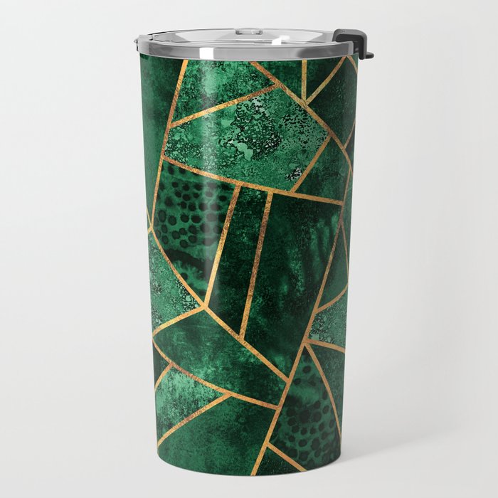 Deep Emerald Travel Mug Gallery Image 2