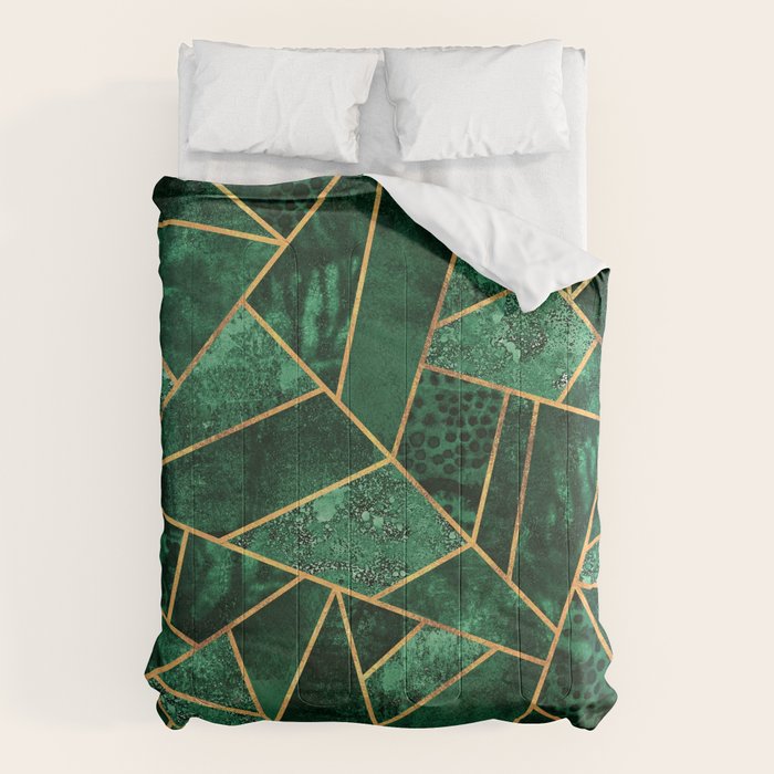 Deep Emerald Comforter Gallery Image 6