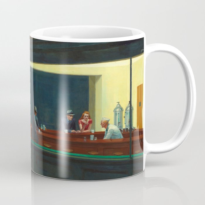 Nighthawks by Edward Hopper Coffee Mug Gallery Image 1
