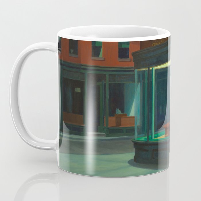 Nighthawks by Edward Hopper Coffee Mug Gallery Image 3