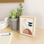 Minimal Abstract Shapes 4 Mini Art Print Gallery Image 2