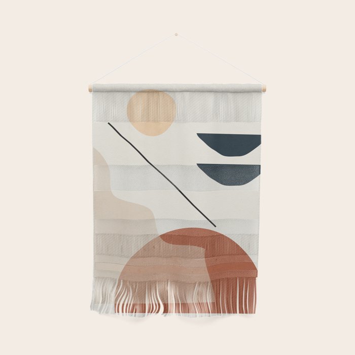 Minimal Abstract Shapes 4 Wall Hanging Gallery Image 1