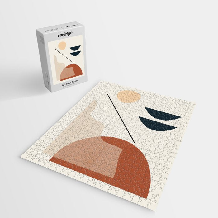 Minimal Abstract Shapes 4 Jigsaw Puzzle Gallery Image 2