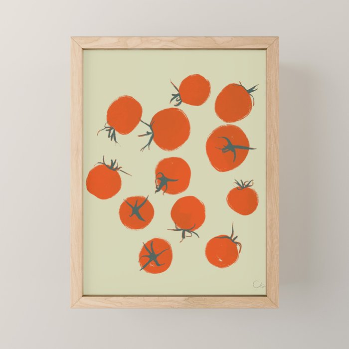 Dozen Pomodoros Mini Art Print Gallery Image 1