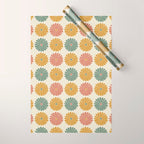 Retro Summer Daisies I Wrapping Paper Gallery Image 1