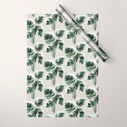 Cat and Plant 11 Pattern Wrapping Paper Gallery Image 1