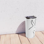 Zen Snow Bunny Travel Mug Gallery Image 4