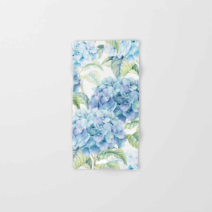 Blue Hydrangea Bath Towel Gallery Image 1