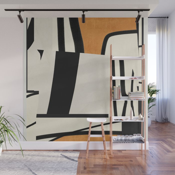 Modern Abstract Art 65 Wall Mural Gallery Image 1