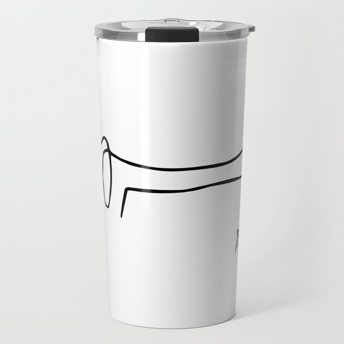 Pablo Picasso Dog (Lump) Artwork Shirt, Sketch Reproduction Travel Mug Gallery Image 1