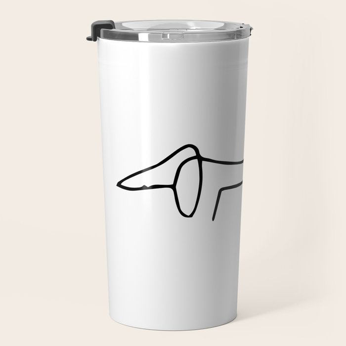 Pablo Picasso Dog (Lump) Artwork Shirt, Sketch Reproduction Travel Mug Gallery Image 3