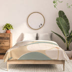 70s big flower botanical land 2 Comforter Gallery Image 3
