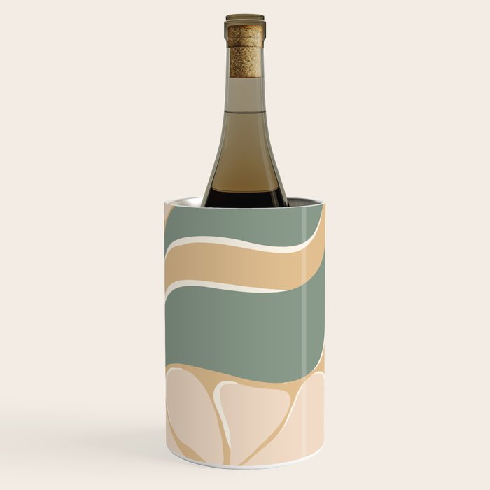 70s big flower botanical land 2 Wine Chiller Gallery Image 3