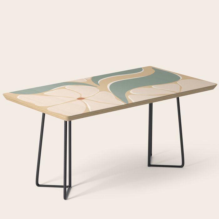 70s big flower botanical land 2 Coffee Table Gallery Image 1