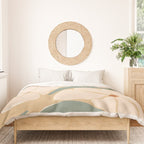 70s big flower botanical land 2 Duvet Cover Gallery Image 3