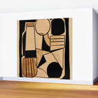 Abstract Line Shapes 9 Wall Mural Gallery Image 2