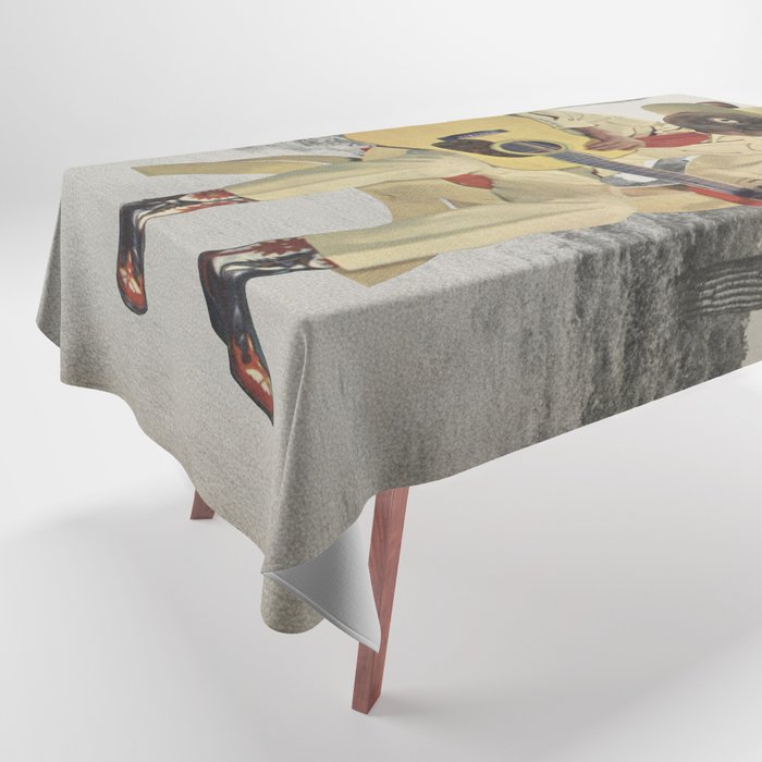 Yall Ready for This - Cat in the Desert Tablecloth Gallery Image 1