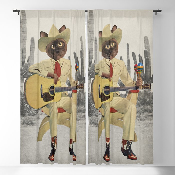 Yall Ready for This - Cat in the Desert Window Curtain Gallery Image 5