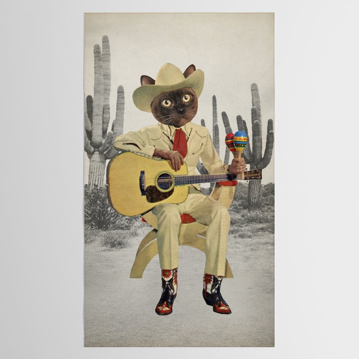 Yall Ready for This - Cat in the Desert Tablecloth Gallery Image 2