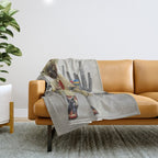 Yall Ready for This - Cat in the Desert Throw Blanket Gallery Image 1