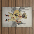 Yall Ready for This - Cat in the Desert Outdoor Rug Gallery Image 1