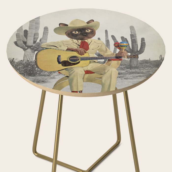 Yall Ready for This - Cat in the Desert Side Table Gallery Image 2