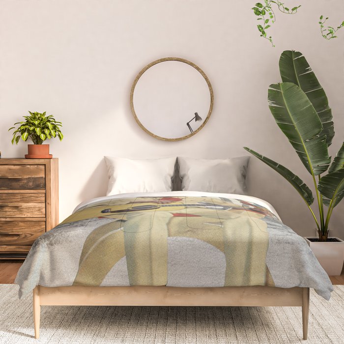 Yall Ready for This - Cat in the Desert Comforter Gallery Image 3
