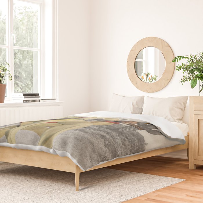 Yall Ready for This - Cat in the Desert Duvet Cover Gallery Image 2