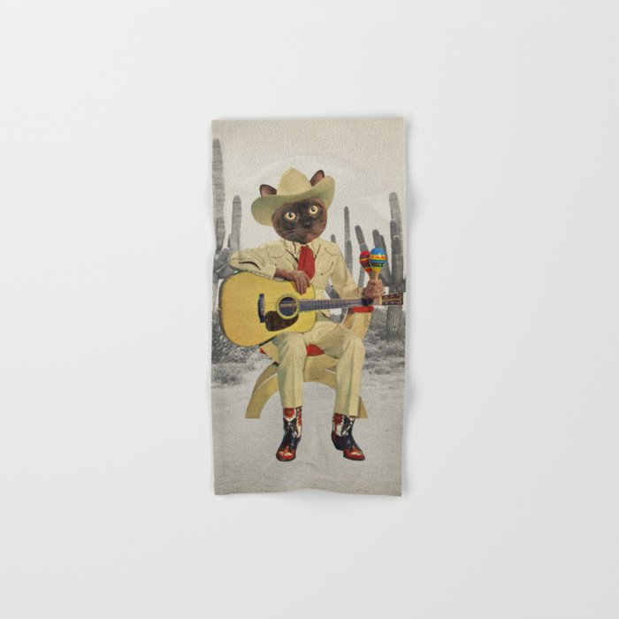 Yall Ready for This - Cat in the Desert Bath Towel Gallery Image 1