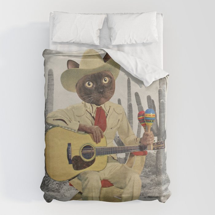 Yall Ready for This - Cat in the Desert Duvet Cover Gallery Image 6