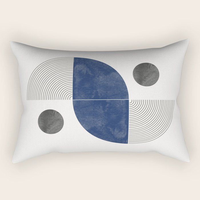 Geometric Shape 02 Rectangular Pillow Gallery Image 1