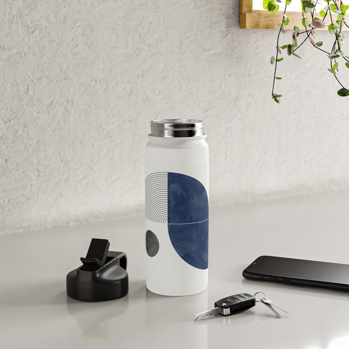 Geometric Shape 02 Water Bottle Gallery Image 4