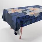 Orchid shadow blue notes Tablecloth Gallery Image 1
