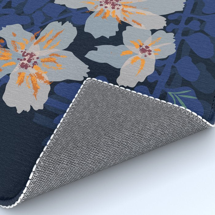 Orchid shadow blue notes Rug Gallery Image 4