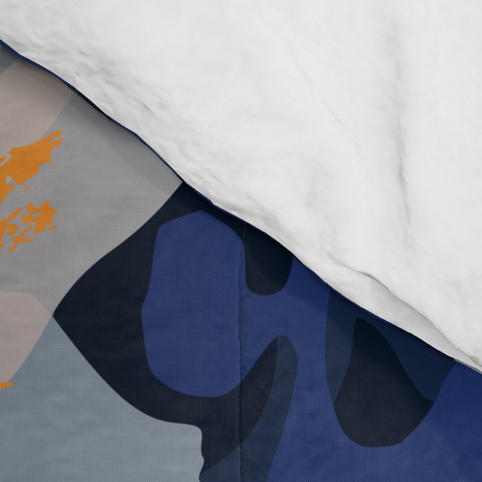 Orchid shadow blue notes Comforter Gallery Image 4