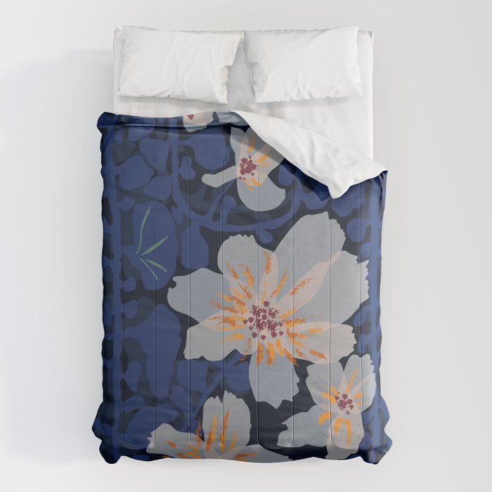 Orchid shadow blue notes Comforter Gallery Image 6